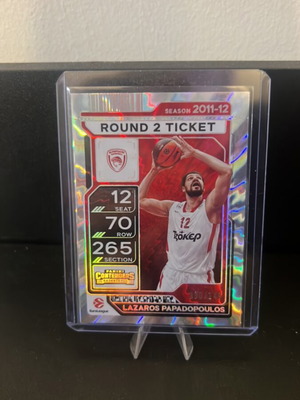 Lazaros Papadopoulos Euroleague Panini Contenders card /149 Olympiakos