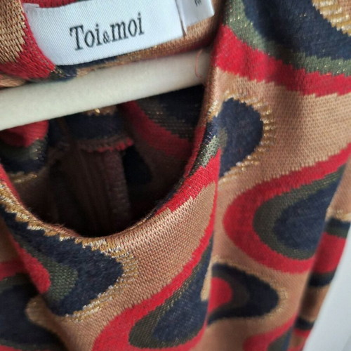 Toi & moi mini dress like new, multicolor, size S/M