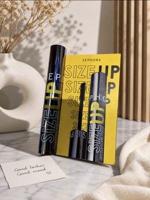 Μάσκαρα Sephora Size Up καινούργια για έντονο όγκο και μήκος