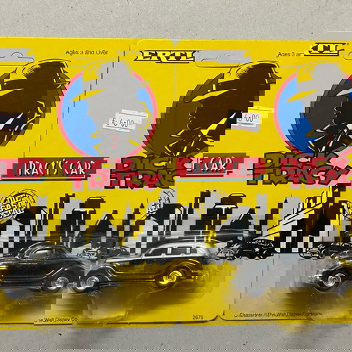 Πακέτο Ertl Disney 1990 Dick Tracy Tracy’s Car και Police Car καινούργια