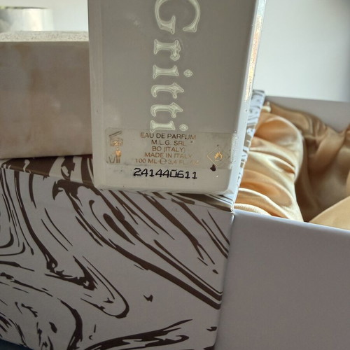 Gritti Adèle 100ml empty bottle used with box
