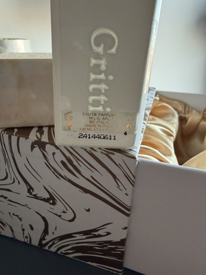 Gritti Adèle 100ml empty bottle used with box