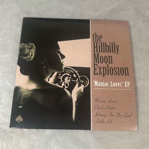 The Hillbilly Moon Explosion Maniac Lover Vinyl 7” EP like new