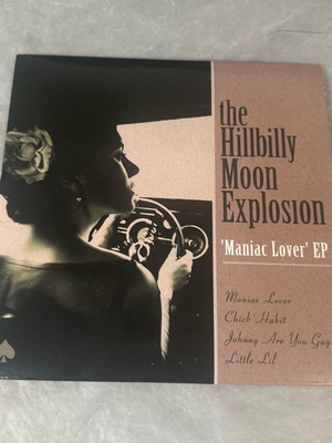 The Hillbilly Moon Explosion Maniac Lover Vinyl 7” EP like new