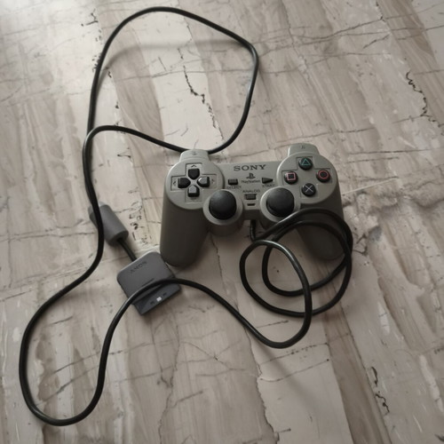 PlayStation 1 Dualshock controller used, untested