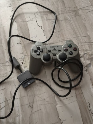 PlayStation 1 Dualshock controller used, untested