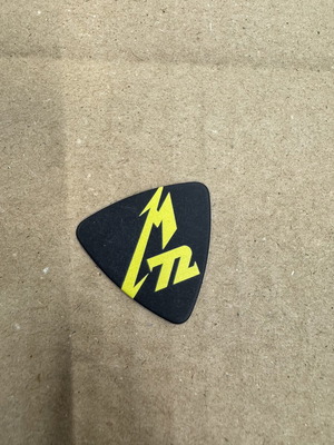 Metallica M72 Tour Pick like new