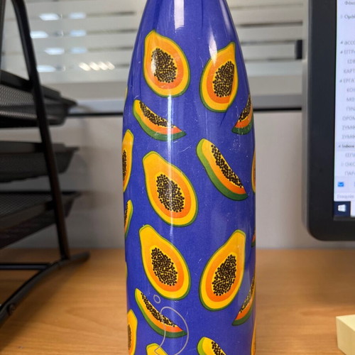 Chilly thermos 500 ml used with external scratches