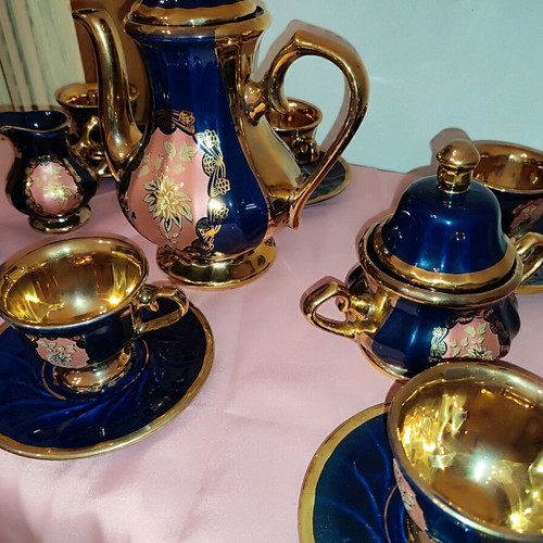 Ceramic tea set complete from Turkey