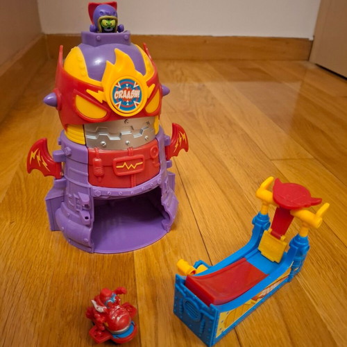 Superzings Power Tower used, missing castle door