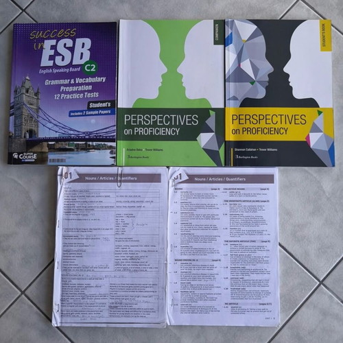 English Proficiency ESB Preparation Books in Very Good Condition
