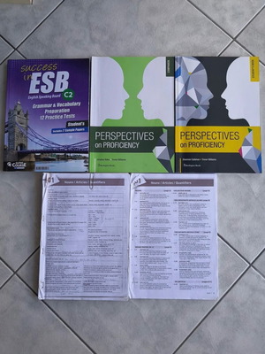 English Proficiency ESB Preparation Books in Very Good Condition