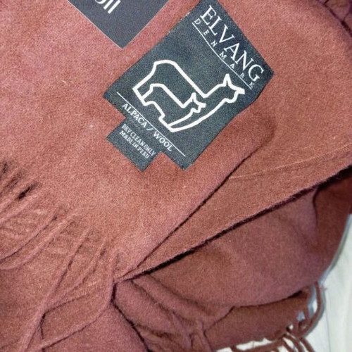 Elvang alpaca wool blanket 140/180 cm new