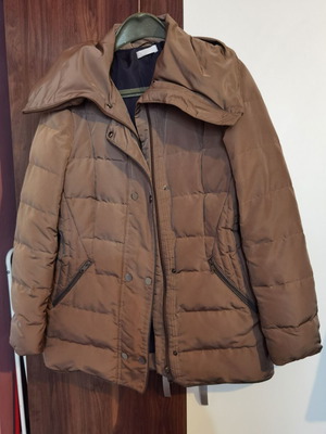 PROMOD jacket beige brown with golden sheen, used, size M