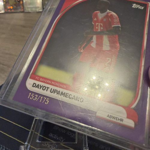 2025 Topps Bayern Munchen Collector Tin Dayot Upamecano new