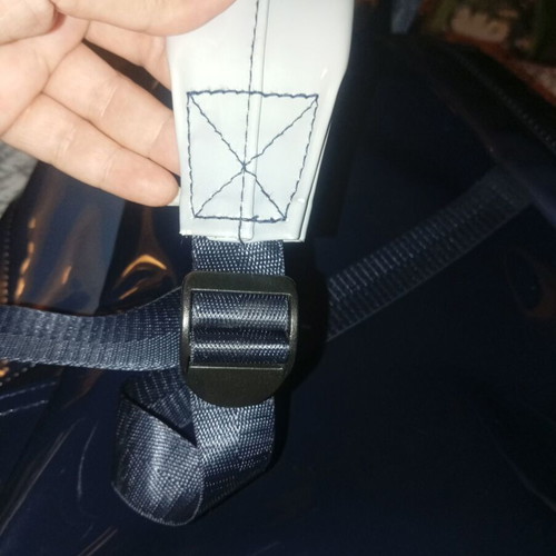 Backpack Bershka blue used