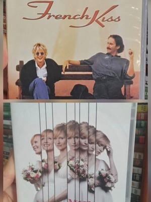 French Kiss και Μήνας του μέλιτος DVD μεταχειρισμένο, υπότιτλοι κωμωδία κοινωνική