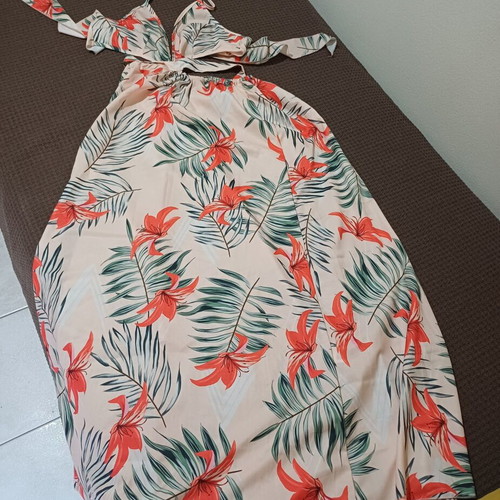 Shein Tropical Print Maxi Dress new, size M