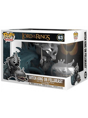 Funko Pop! Rides Lord of the Rings Witch King On Fellbeast #63 καινούργιο σφραγισμένη συσκευασία
