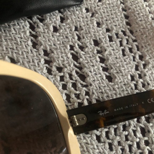RayBan Jacky ohh vintage sunglasses like new, beige and brown
