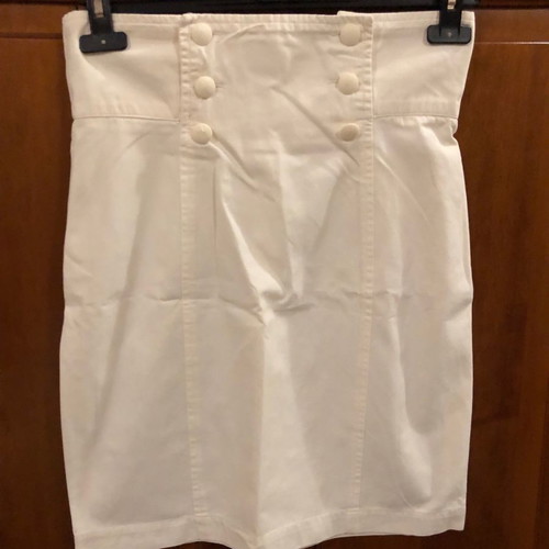 Women's high-waisted skirt Lino size s