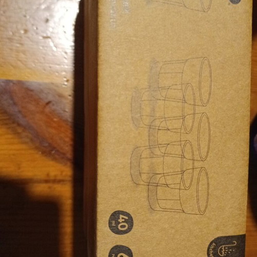 Set of 6 new Vicko shot glasses in original packaging