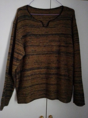 Knitted blouse women used, size L
