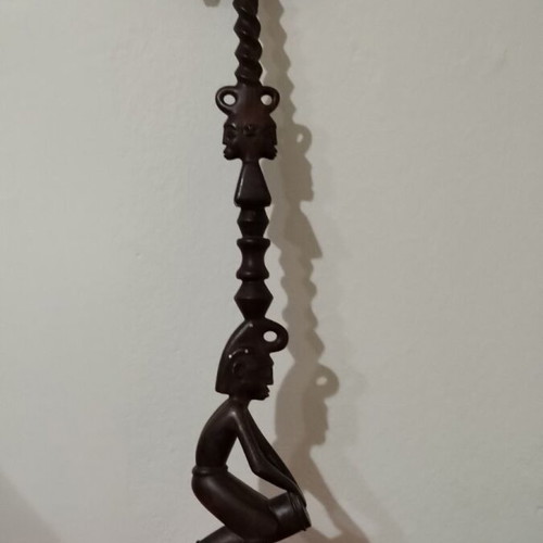 African wooden handicraft figurine like new