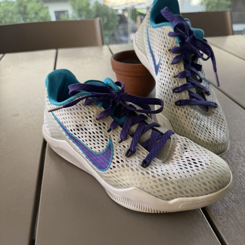 Nike Kobe11 Low ‘Draft Day’ sneakers size 40 like new, white and purple