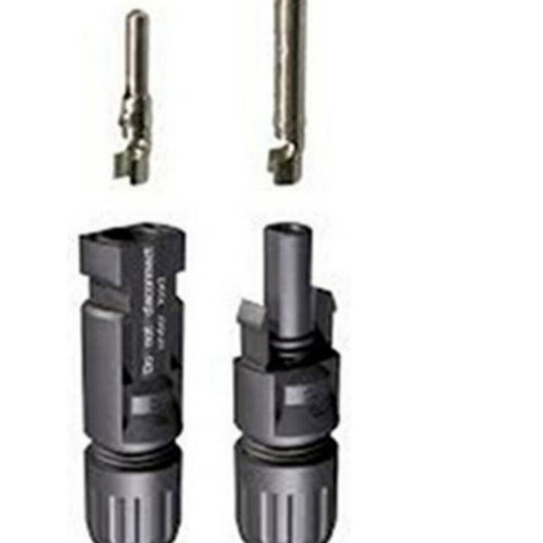 MC4 connectors for photovoltaic panels new, pair male and female