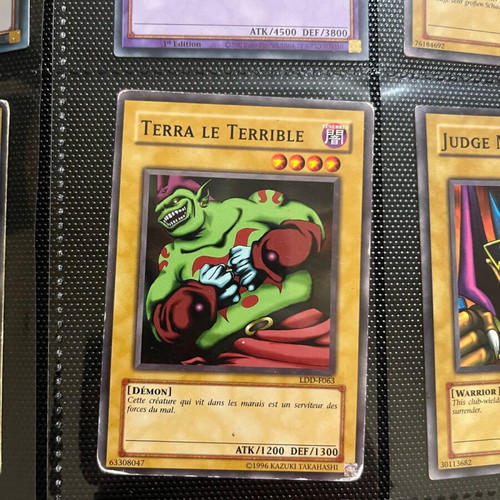 Terra Le Terrible Yu-Gi-Oh! card like new