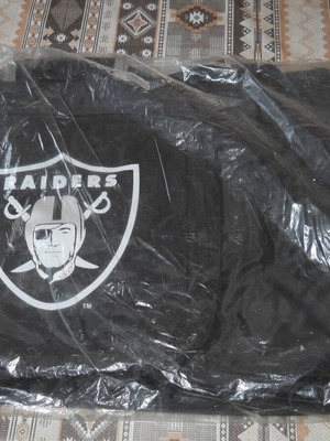 Raiders sport bag new, black handheld