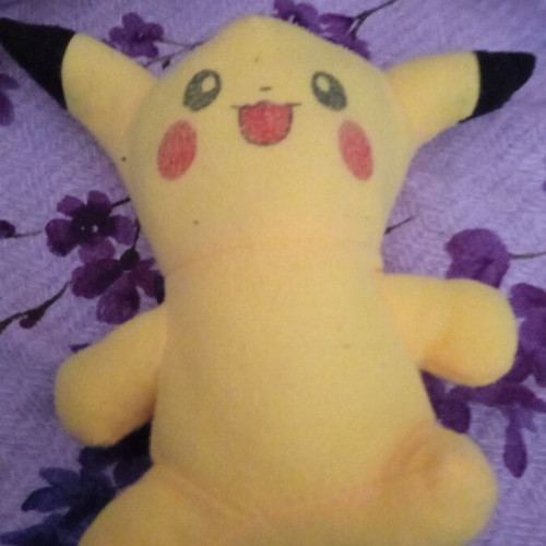 Pikachu teddy bear like new