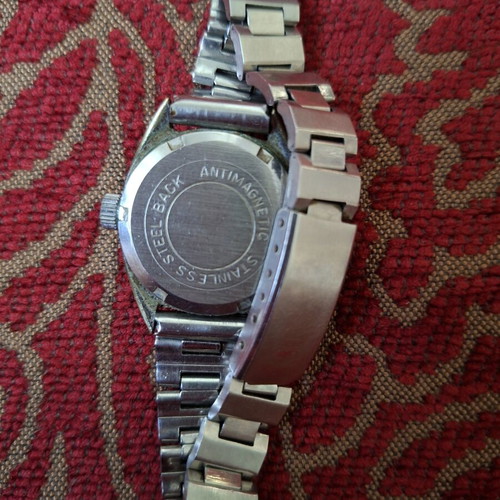 Vintage Midas mechanical wristwatch 17 Rubis used, non-working