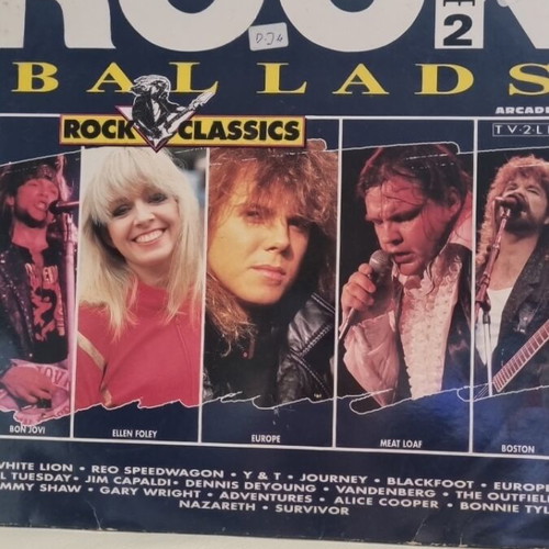 Rock Ballads vinyl used, rock classics