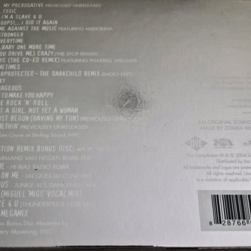 Britney Spears Greatest Hits: My Prerogative Limited Edition Bonus Disc used