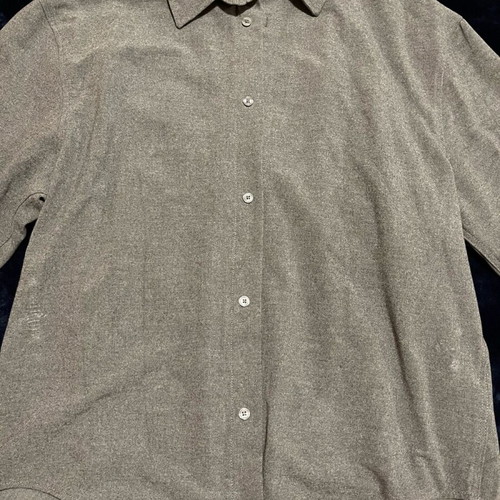 Zara men's shirt gray XL like new, winter