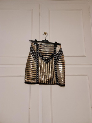 Spell skirt black and gold like new