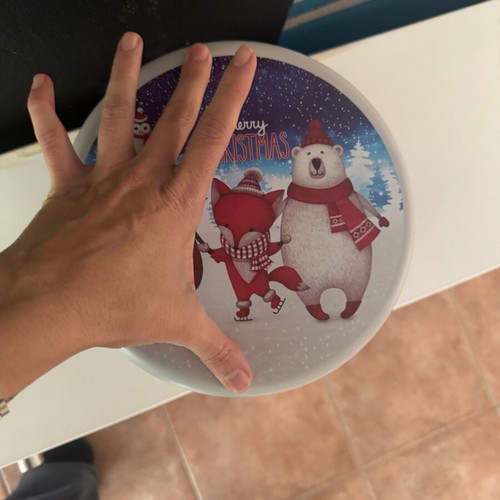 Christmas metal boxes like new, set of 2 large