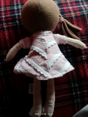 Cloth doll used 16cm