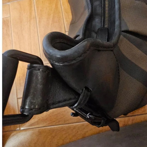 Burberry handbag used, brown with minor wear