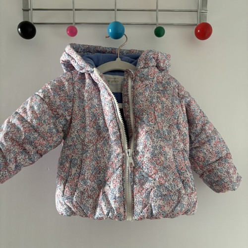 Mothercare baby jacket with flowers for 3-6 months, like new