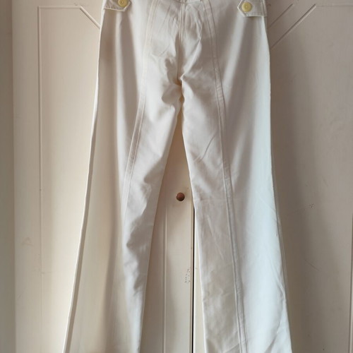 Rebecca Blu white pants new, size M 38 10