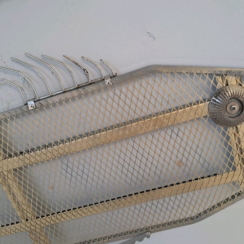 Metal fish over 1 meter new