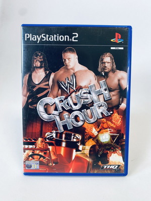 WWE Crush Hour PlayStation 2 PS2 used, complete, English