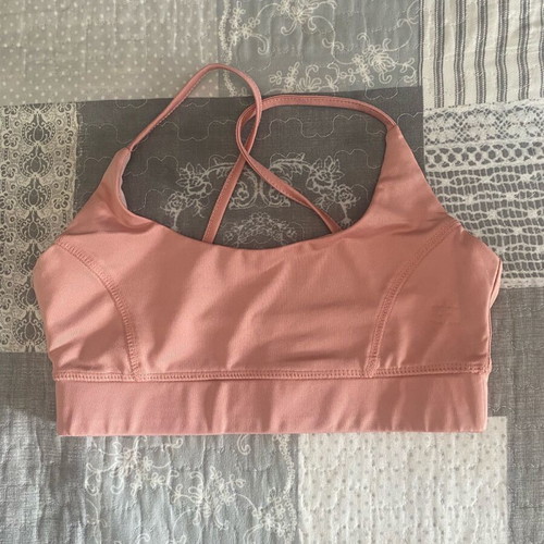South Beach sports bra pink used, size XS
