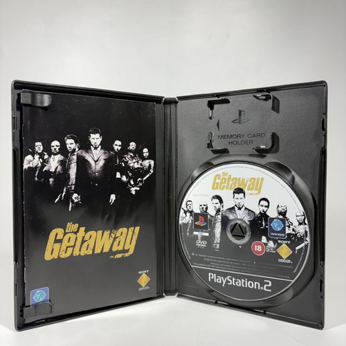 The Getaway PlayStation 2 game used, complete with manual and poster
