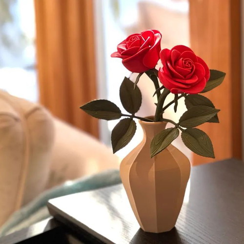Vase of roses new, Valentine's Day gift