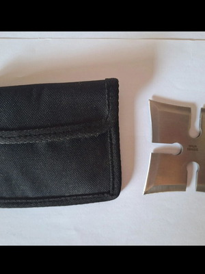 Decorative metal star like new with case