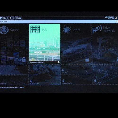 Project CARS PlayStation 4 game like new, racing simulation